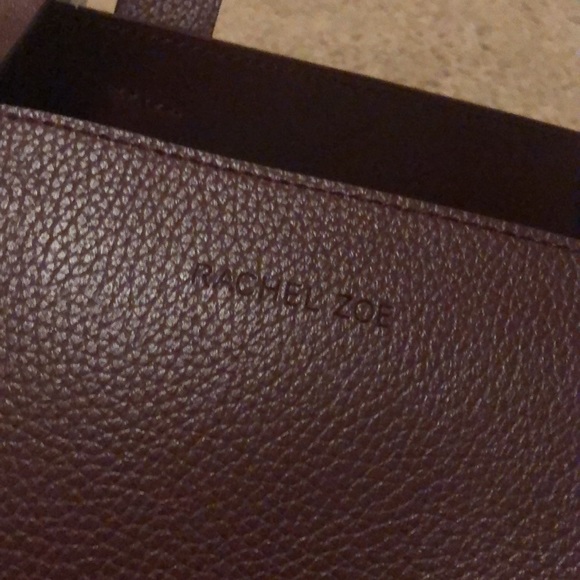 Rachel Zoe Burgundy Tote Bag - Picture 12 of 12